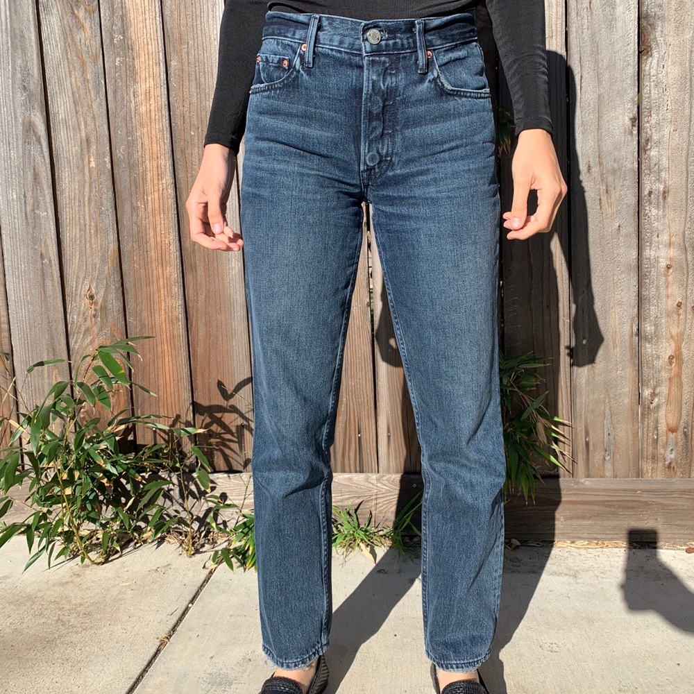 Grlfrnd Helena jeans size 23 dark wash